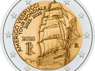 2025 - Italie - Tour du monde du voilier-école Amerigo Vespucci 2023-2025